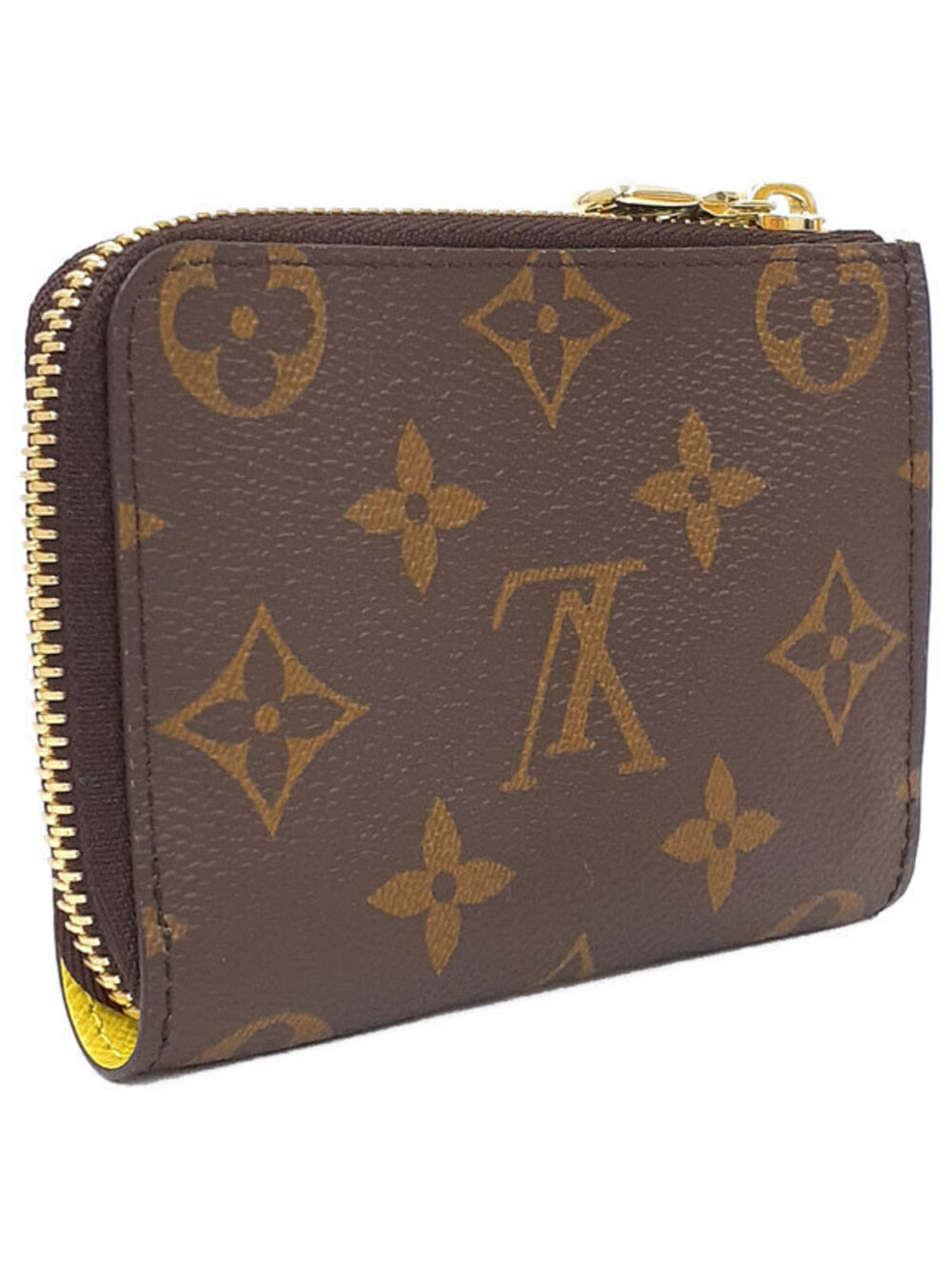 Louis Vuitton Wallet Portefeuille Compact Short Monogram Black Noir Zipper Black